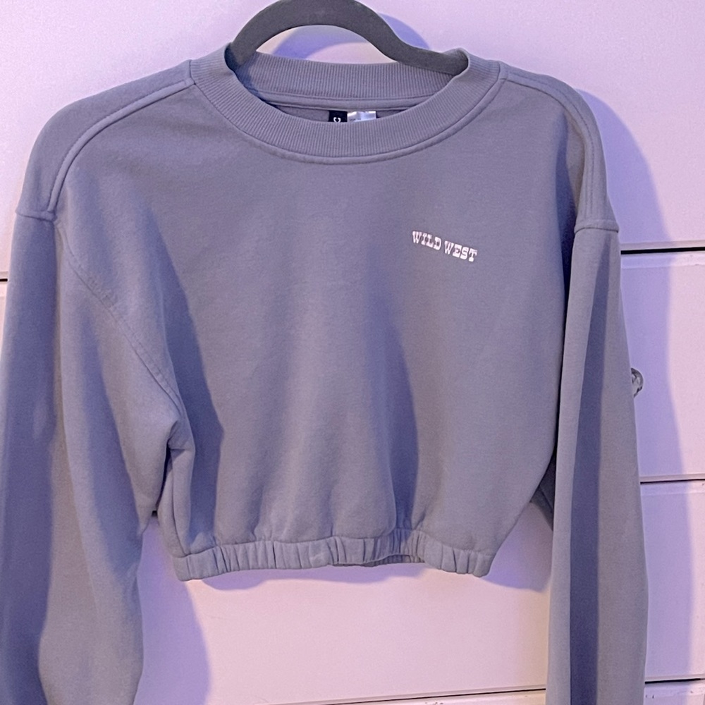 H&M cropped sweatshirt